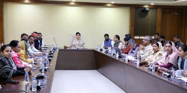 मप्रः मंत्री कृष्णा गौर ने की अमृत 2.0 के तहत पेयजल और सीवरेज योजनाओं की समीक्षा