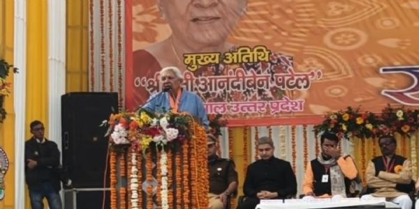 एसआईआर करके घुसपैठिये देश से बाहर निकालने का काम कर रही सरकार : आनन्दीबेन पटेल