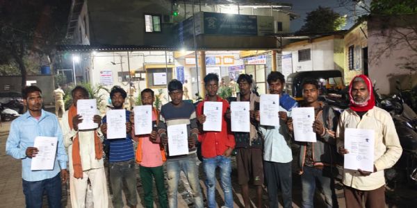 ठाणे के अंबरनाथ से उ.प्र. के बंधुआ मजदूरों की रिहाई