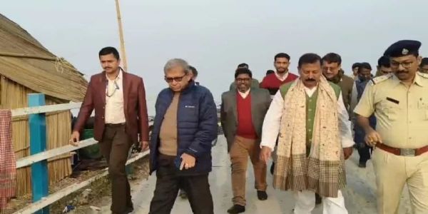 गंगासागर मेले में रिकॉर्ड भीड़ की आशंका, सिंचाई मंत्री ने तैयारियों की समीक्षा की