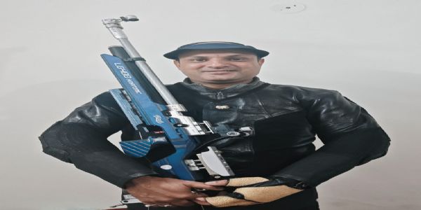 68वीं राष्ट्रीय शूटिंग प्रतियोगिता में हेड कांस्टेबल सचिन ने जीता सिल्वर मेडल