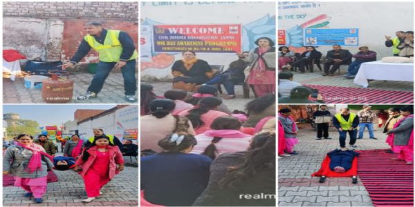 सिविल डिफेंस जम्मू ने आपदा प्रबंधन पर एक दिवसीय जागरूकता कार्यक्रम आयोजित