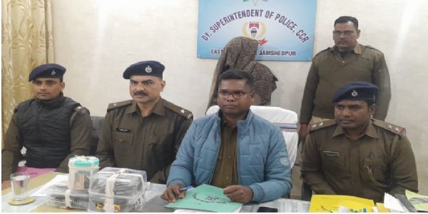 गांजा के साथ युवक गिरफ्तार