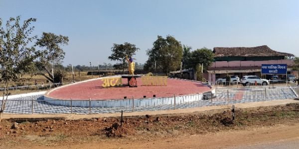 धमतरी शहर के प्रवेश द्वार पर नवनिर्मित अटल परिसर का लोकार्पण 25 को