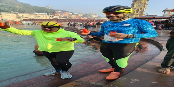 आस्था, साहस और सेहत का संगम: हरिद्वार से देवघर तक 1300 किमी की साइकिल यात्रा ने रचा इतिहास