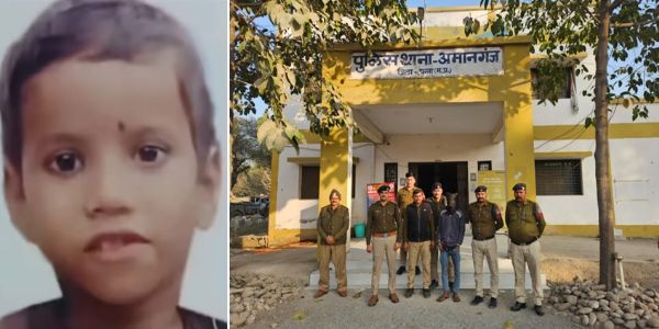 पन्नाः फिरौती की लालच मे 04 वर्षीय मासूम बालक की हत्या करने वाला आरोपी गिरफ्तार