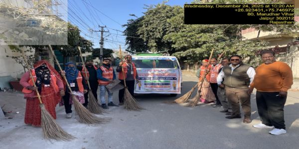 शेष सघन सफाई अभियान: शहर में दस दिन–दस स्थान अभियान को मिल रहा व्यापक समर्थन
