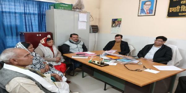 राजपुर सीएचसी में रोगी कल्याण समिति की बैठक में लापरवाह संवेदक पर कार्रवाई के निर्देश