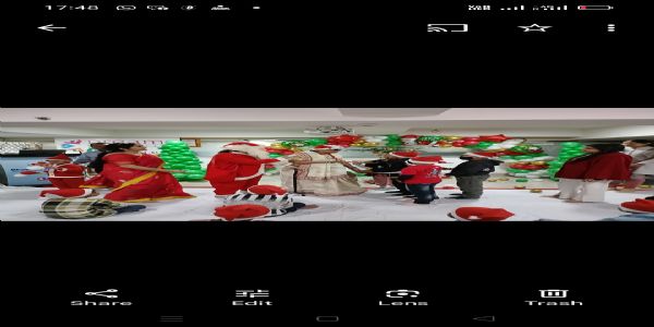 क्रिसमस सेलिब्रेशन में झूमें बाल कैंसर रोगी एवं कैंसर विजेता