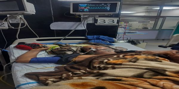 जीवन मृत्यु के बीच संघर्ष कर रहा किसान और गोली चलाने हमलावर फरार