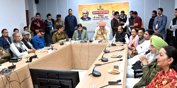 सिरसा: जन समस्याओं का त्वरित और नीतिगत रूप से निपटान ही सुशासन: श्याम सिंह राणा