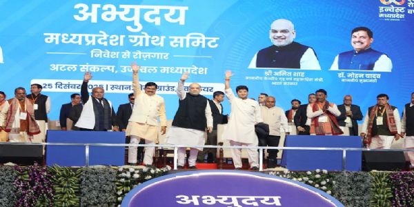 शाह ने ग्वालियर में 2 लाख करोड़ की परियोजनाओं का किया भूमिपूजन-लोकार्पण