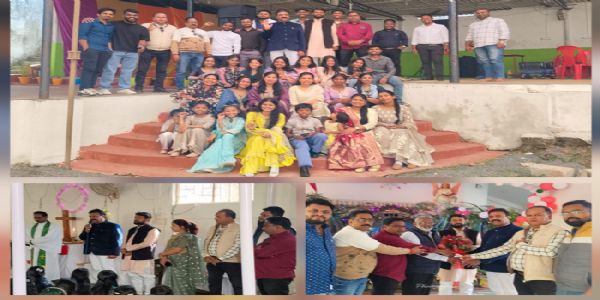 जगदलपुर : कांग्रेस ने विभिन्न चर्च पंहुचकर मसीह समाज को दी क्रिसमस पर बधाई