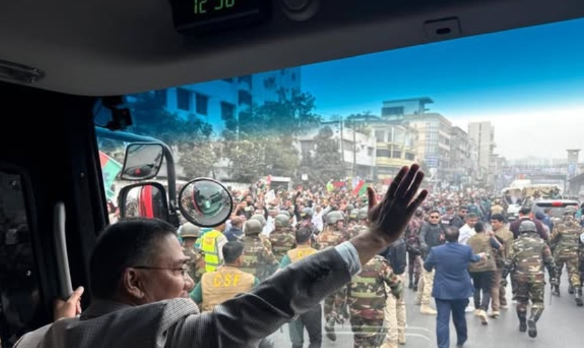 तारिक रहमान को ढाका पहुंचने पर कड़ी सुरक्षा प्रदान की गई है। फोटो - इंटरनेट मीडिया तारिक रहमान को ढाका पहुंचने पर कड़ी सुरक्षा प्रदान की गई है। फोटो - इंटरनेट मीडिया