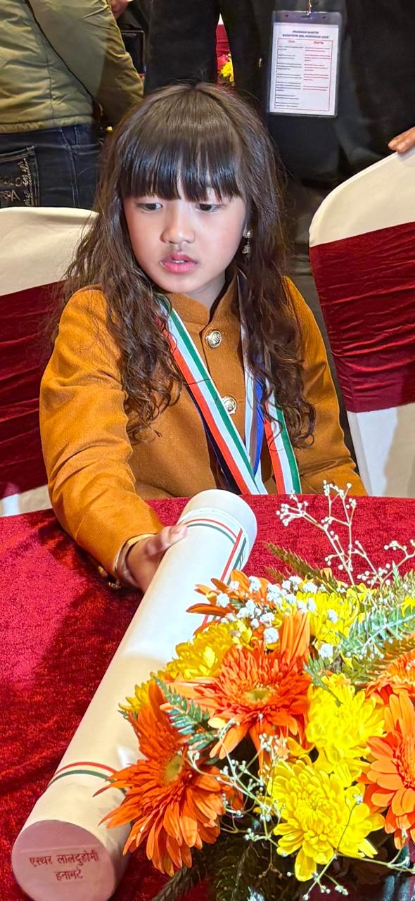 प्रधानमंत्री राष्ट्रीय बाल पुरस्कार से सम्मानित एस्थर