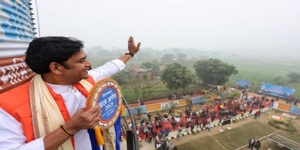 गोरखपुर का वनटांगिया गांव तिनकोनिया बना प्रदेश का पहला जल अर्पण गांव