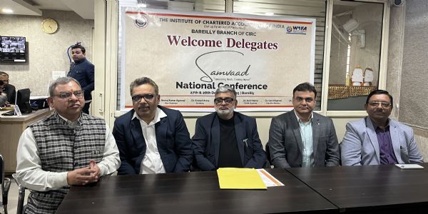 आईसीएआई बरेली शाखा करेगी दो दिवसीय राष्ट्रीय सम्मेलन “संवाद”