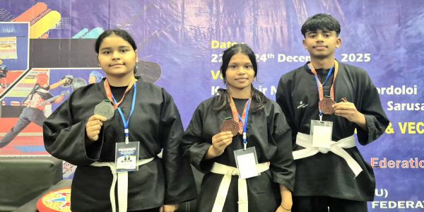राष्ट्रीय जूनियर थांग-ता चैंपियनशिप में झारखंड को तीन पदक
