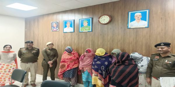 जींद : जेबतराश गिरोह की छह महिलाएं गिरफ्तार