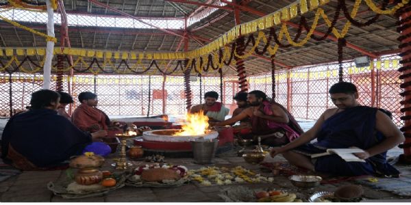 रामलला प्राण प्रतिष्ठा की दूसरी वर्षगांठ पर अनुष्ठान शुरू, श्रीविग्रह की पालकी यात्रा निकली