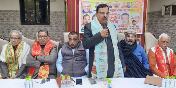 अटल जी के सपनों को साकार कर रहे प्रधानमंत्री मोदी : प्रकाश पाल