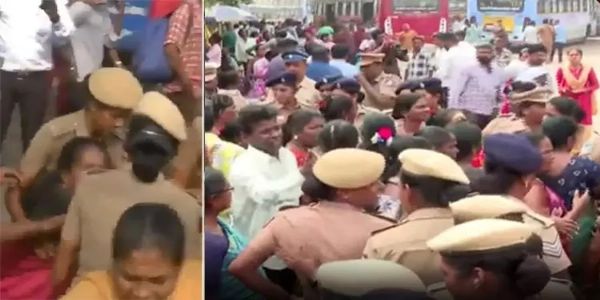 चेन्नई में सफाई कर्मचारियों का आंदोलन तेज, स्थायी नियुक्ति की मांग पर अड़े