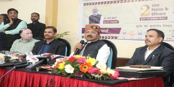 प्रधानमंत्री विश्वकर्मा योजना में मध्य प्रदेश देश के अग्रणी राज्यों में शामिल : राज्यमंत्री जायसवाल