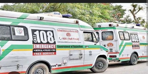 रविवार देर रात से थम जाएंगे 108 और 104 एम्बुलेंस के पहिए