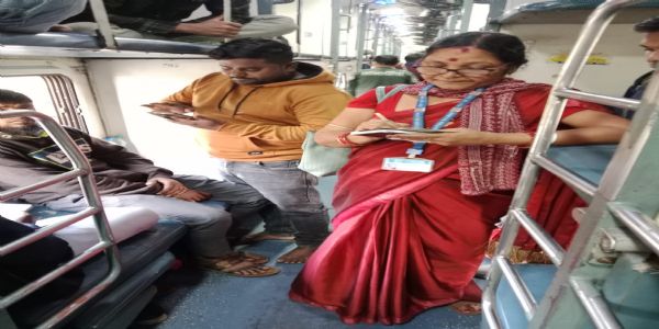 खड़गपुर मंडल में विशेष टिकट जांच अभियान, 390 यात्री पकड़े गए