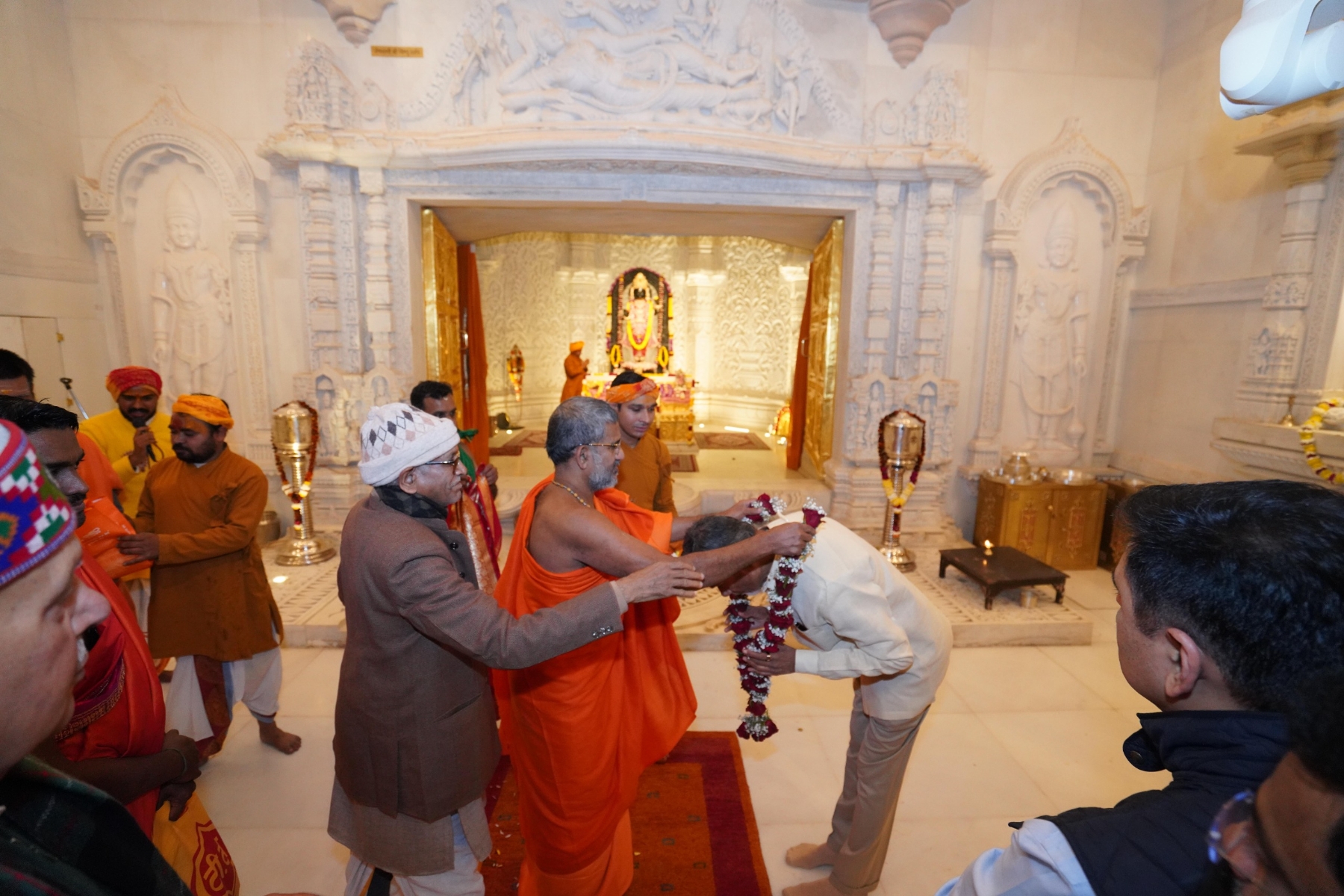 आंध्र प्रदेश के मुख्यमंत्री राम मंदिर में दर्शन