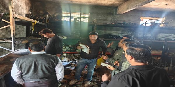 राजगढ़ःऔषधि भंडारण अग्निकांड में जांच समिति ने सौंपी रिपोर्ट, नुकसान टला सप्लाई रहेगी निर्बाध