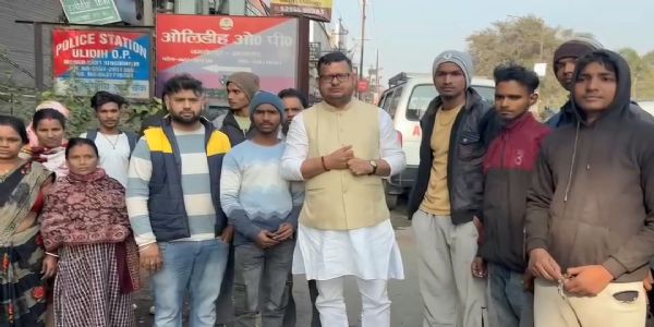 ब्लिंकिट डिलीवरी बॉय पर चापड़ से हमला, एक आरोपित गिरफ्तार