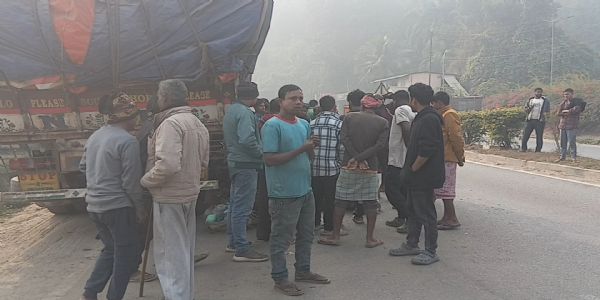 सड़क हादसे में एक व्यक्ति की मौत