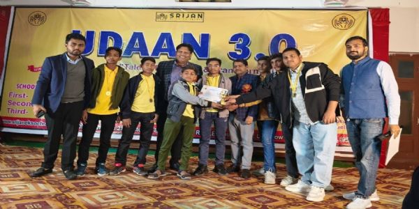 सृजन की प्रतियोगिताओं का समापन, 1 लाख के पुरस्कार वितरित