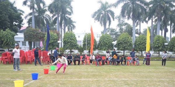 राजभवन में बैडमिंटन एवं कलर बॉल प्रतियोगिताओं का आयोजन
