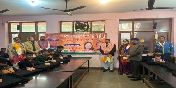 अटल जन्म शताब्दी सेवा और संवेदना का संकल्प : प्रकाश पाल