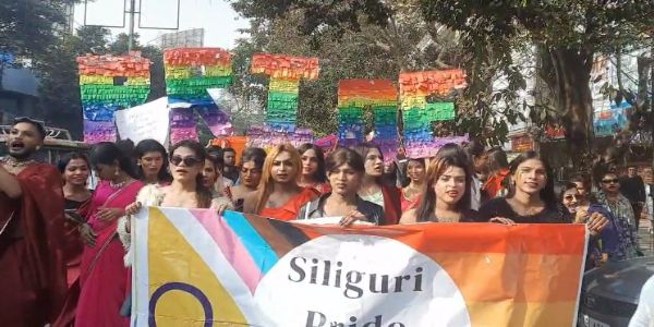 सिलीगुड़ी प्राइड वॉक : प्यार, समानता और स्वीकार्यता के संदेश के साथ सड़कों पर उतरा शहर