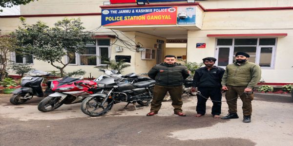 गंग्याल पुलिस स्टेशन ने 6 से अधिक चोरी के दोपहिया वाहन बरामद किए