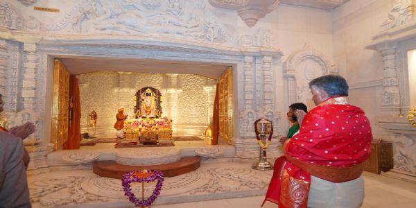 आंध्र प्रदेश के मुख्यमंत्री राम मंदिर में दर्शन