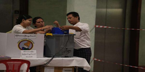 म्यांमार में चुनाव
