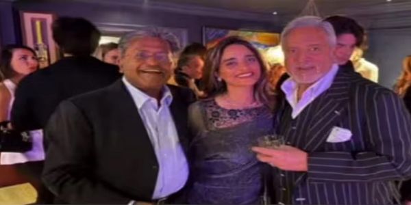 भगोड़े ललित मोदी के वायरल वीडियो का फोटो