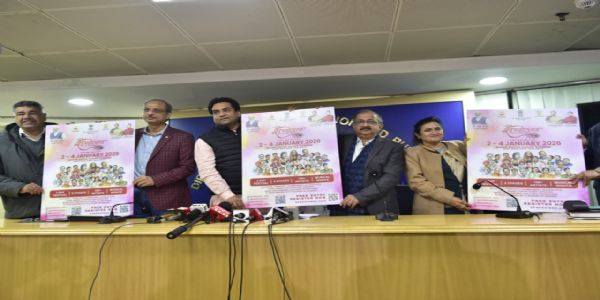 मेजर ध्यानचंद स्टेडियम में 2 जनवरी से 3 दिवसीय ‘दिल्ली शब्दोत्सव’ का आयोजन