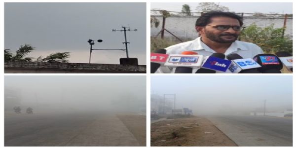 उमरिया: भीषण कोहरे और ठंड की चपेट में जिला, विजिबिलिटी घट कर हुई 6 मीटर