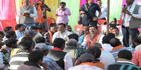 उप मुख्यमंत्री विजय शर्मा ने 5.74 करोड़ रूपये के सड़क निर्माण कार्यों का किया भूमिपूजन