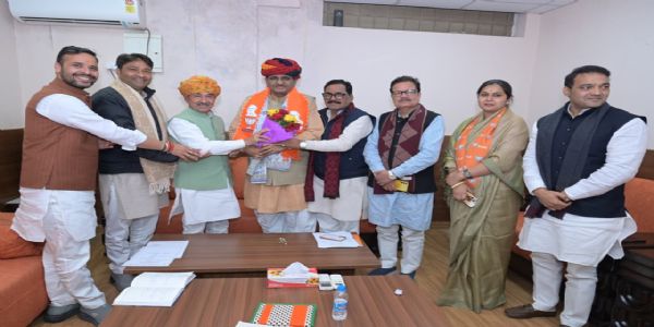 डॉ. प्रभुलाल सैनी ने खजूर की विशिष्ट किस्मों को करवाया पेटेंट, देश में राजस्थान के कृषि क्षेत्र को दिलाई नई पहचान: मदन राठौड़