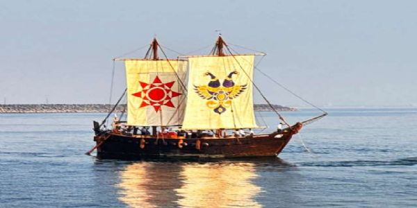 आईएनएसवी कौंडिन्य पहली समुद्री यात्रा पर रवाना