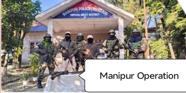 Image of the Manipur, where Security Forces Seized Large Cache of Illegal Arms in Joint Operation.