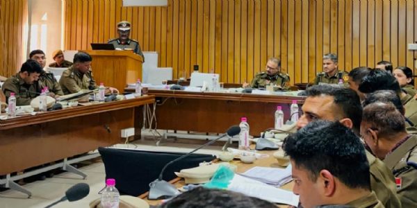 डीजीपी राजीव कुमार शर्मा ने ली जयपुर रेंज की बैठक: कानून व्यवस्था को लेकर दिए सख्त निर्देश