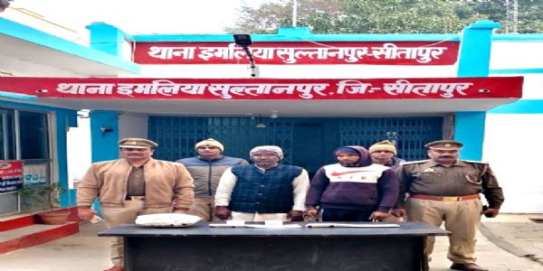 सीतापुर: दोहरे हत्याकांड का खुलासा, दो हत्याभियुक्त गिरफ्तार