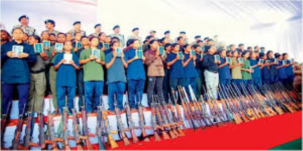 छत्तीसगढ़ के इतिहास में सबसे बड़ा माओवादी आत्मसमर्पण